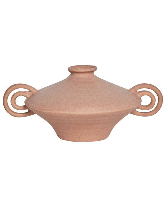 Surfperch keramikvase i lys brun – 1 stk.