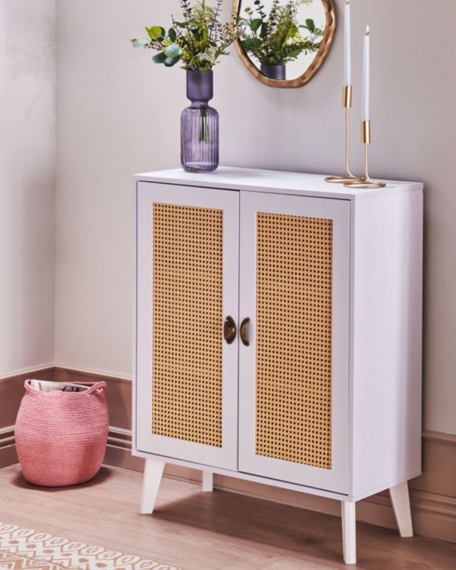 Vase til blomster Tragana glas lilla 1 stk.