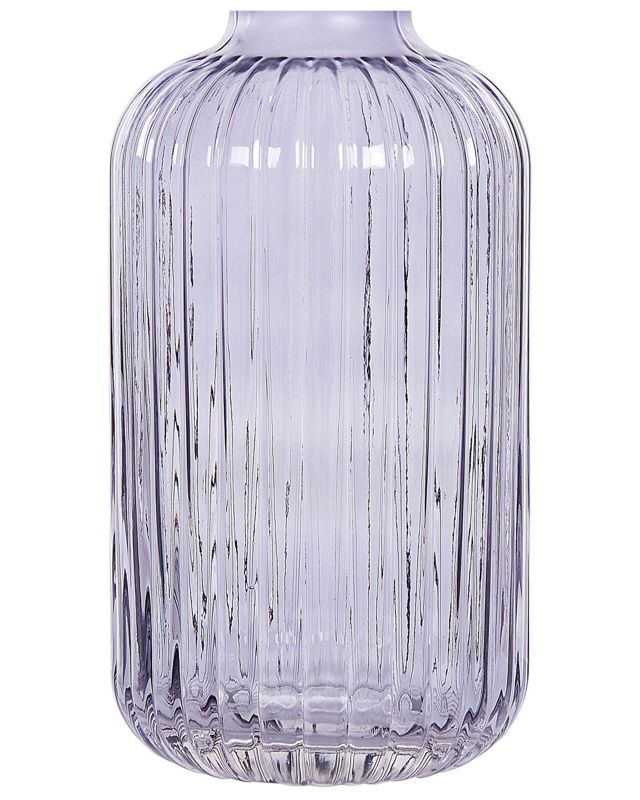 Vase til blomster Tragana glas lilla 1 stk.