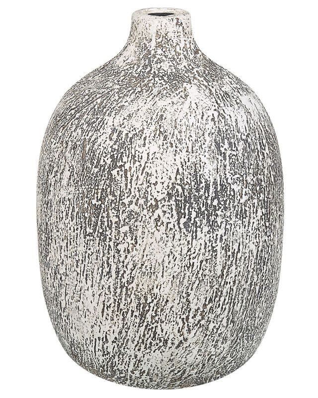 Vase til blomster Vigo keramik grå 1 stk.