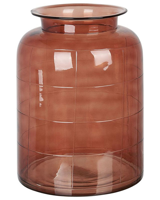 Vindaloo vase til blomster i glas, gyldenbrun, 1 stk.