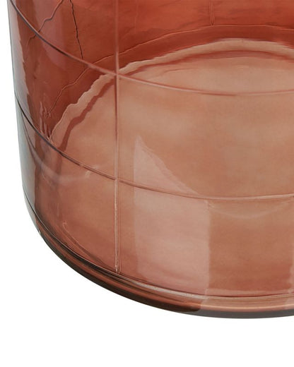 Vindaloo vase til blomster i glas, gyldenbrun, 1 stk.