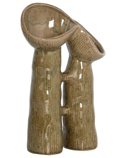 Waterpoppy keramisk vase til blomster i grøn – 1 stk.