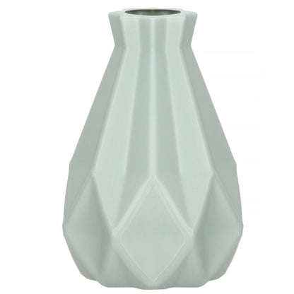 Springos 20 cm uknuselig vase til blomster i mintgrøn skandinavisk stil, 1 stk.