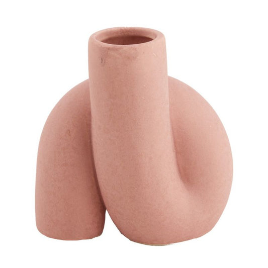 Porcelænsvase 11,5 cm i pink