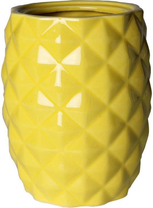 Vase Splendid Pineapple 12 x 15 cm i guld