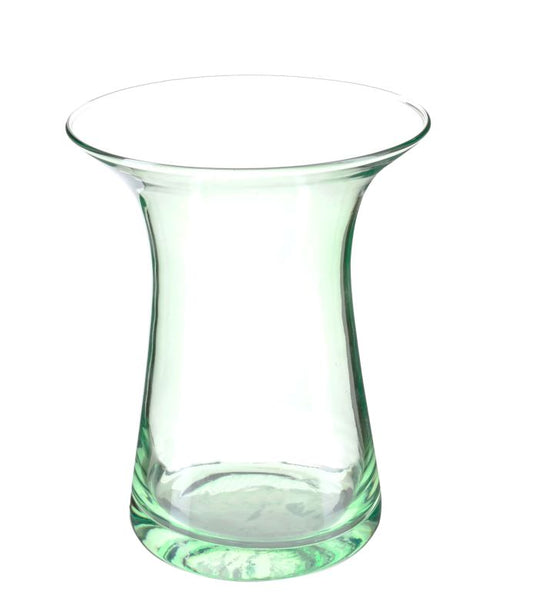 Grøn glasvase