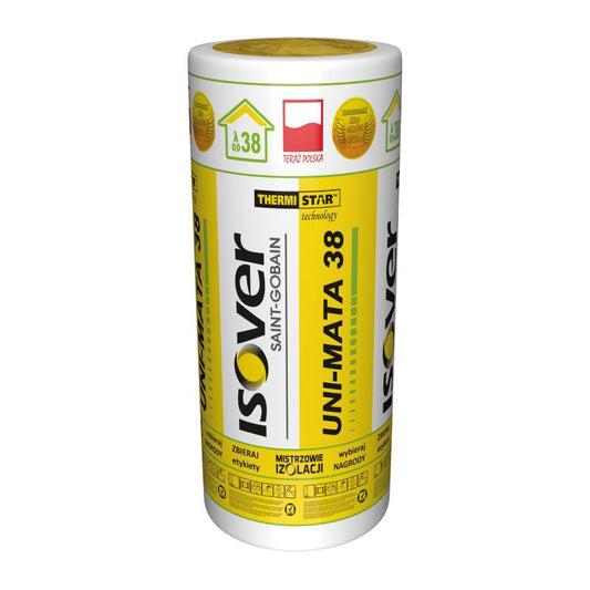 Isover Uni-Mata 38 mineraluld 50 mm 18 m²
