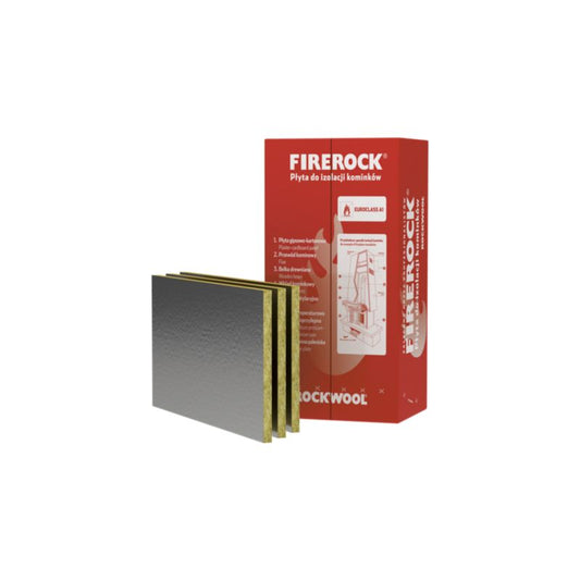 Rockwool Firerock mineraluld 30 mm 6 m² 10 stk.