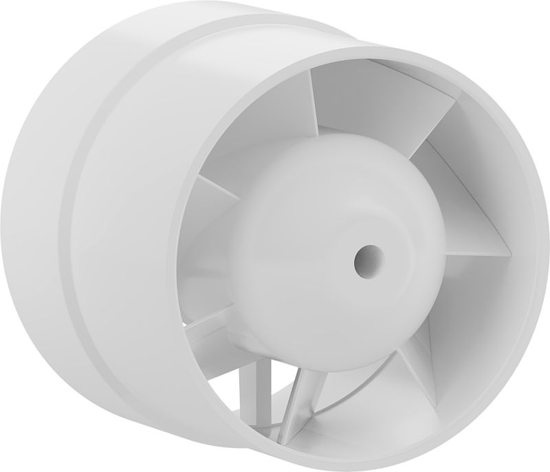 Mexen ZXR hvid kanalventilator til badeværelse 100 mm, 1 stk.