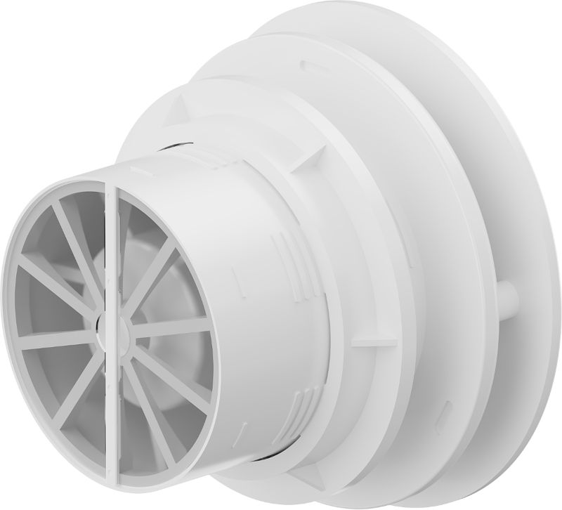 Mexen AXR badeværelsesventilator hvid 100 mm 1 stk.