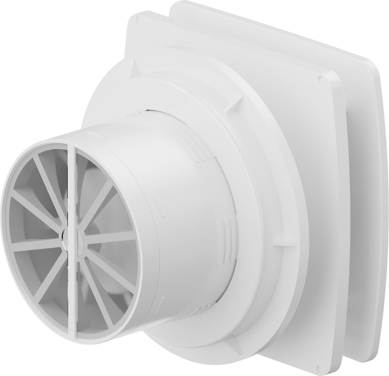 Mexen AXS badeværelsesventilator hvid 100 mm W9601-100H-00 1 stk.