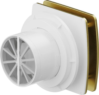 Mexen AXS badeværelsesventilator i guld 100 mm, 1 stk.