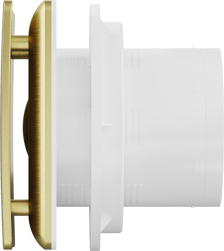 Mexen AXS badeværelsesventilator i guld 100 mm W9601-100-50, 1 stk.