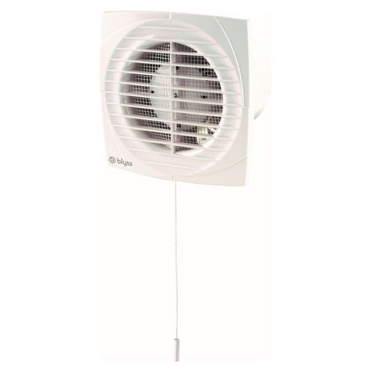 Blyss ventilator med snorafbryder 100 mm