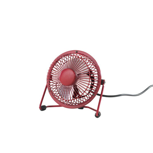 Mini USB-ventilator 10 cm rød