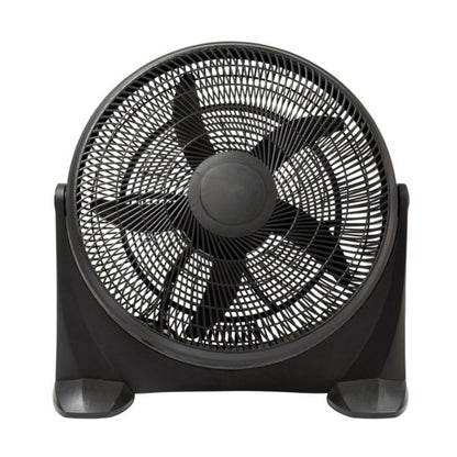 Gulvventilator 50 cm mat-sort