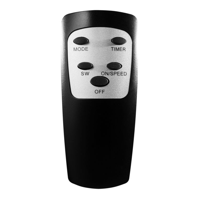 Vægbaseret ventilator 40 cm mat-sort