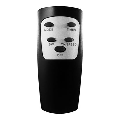 Vægbaseret ventilator 40 cm mat-sort