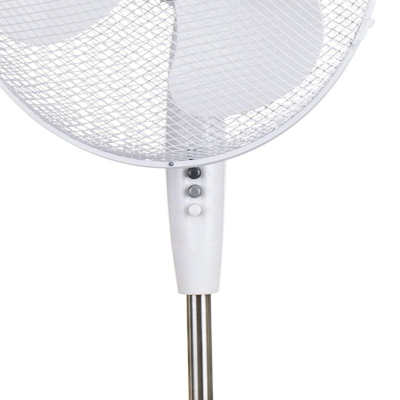 Stående ventilator 40 cm 45 W hvid