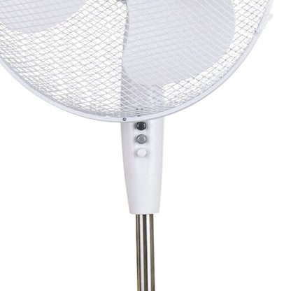 Stående ventilator 40 cm 45 W hvid