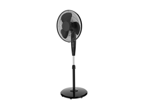 Stående ventilator 40 cm mat-sort