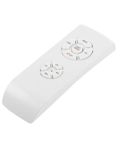 Loftventilator med lampe Aruwimi i messing, 1 stk.
