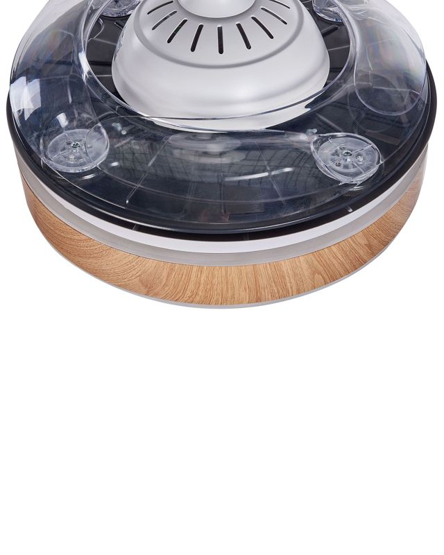 Fremont loftventilator med lampe i hvid, 1 stk.