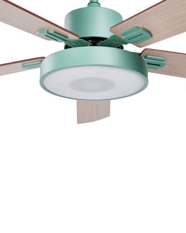 Loftventilator med lampe Hobble Mintgrøn 1 stk.