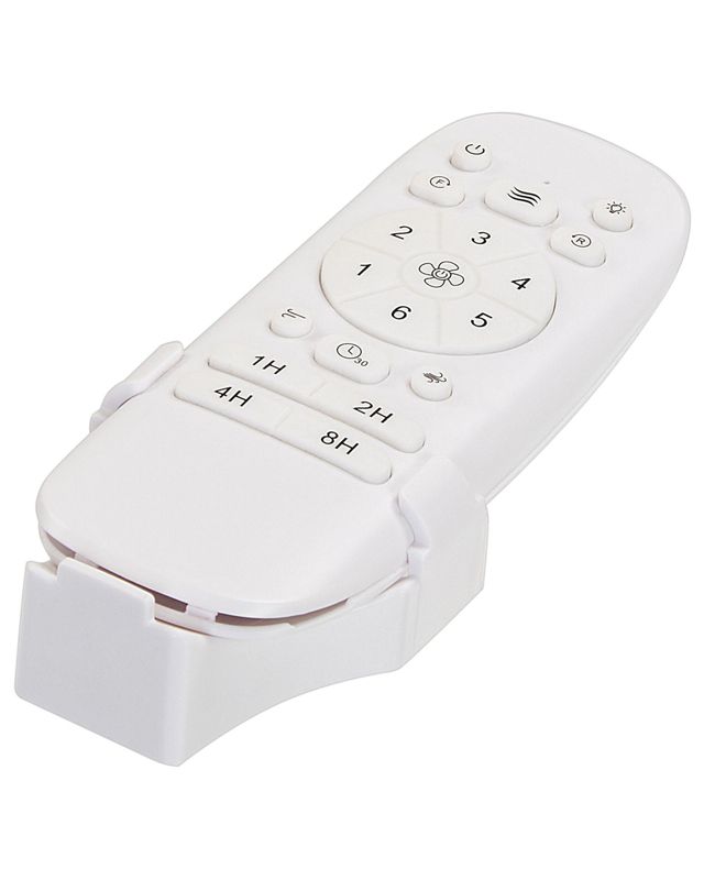 Loftventilator med lampe Jiboa sort 1 stk.