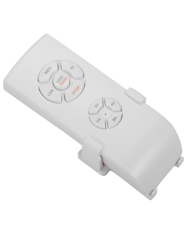Loftventilator med lampe Mlava sølv 1 stk.
