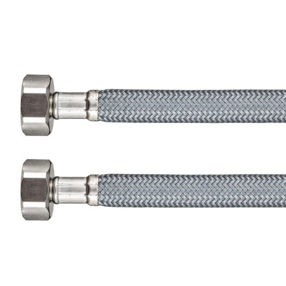 Flomasta vandrør GW1/2" x GW1/2" 40 cm
