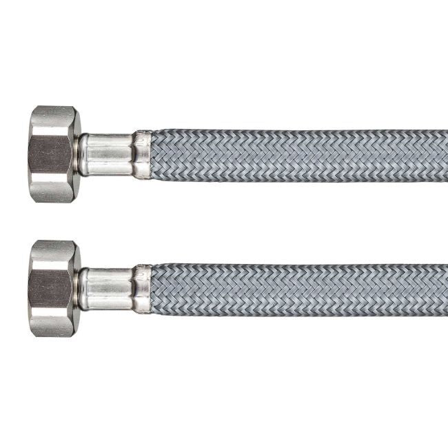 Flomasta vandtilslutningsslange GW1/2" x GW1/2" 60 cm