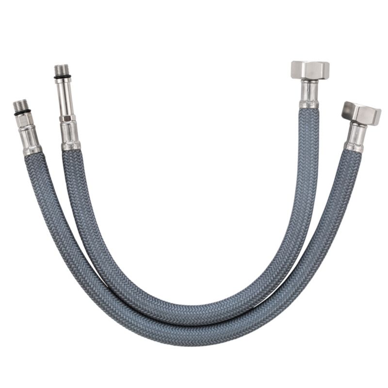 Flomasta fleksibel slange til armatur M10 x IG1/2" 40 cm 2 stk.