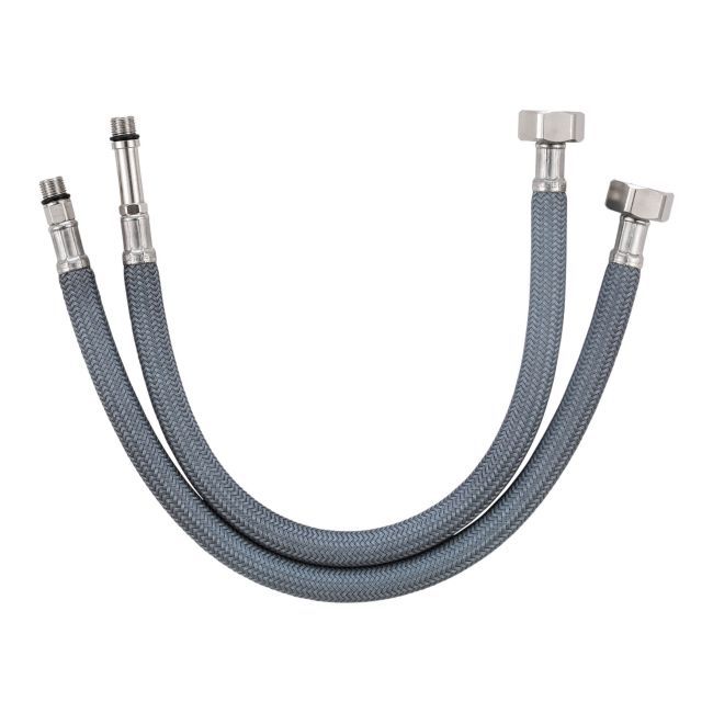Flomasta fleksibel slange til armatur M10 x IG1/2" 40 cm 2 stk.