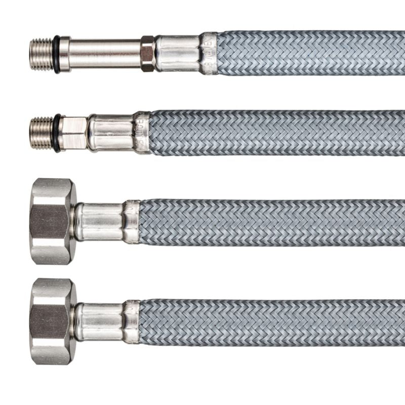 Flomasta fleksibel slange til armatur M10 x IG1/2" 40 cm 2 stk.