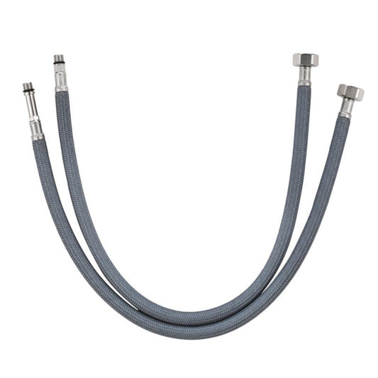 Flomasta slange til armatur M10 x U1/2" 60 cm 2 stk.