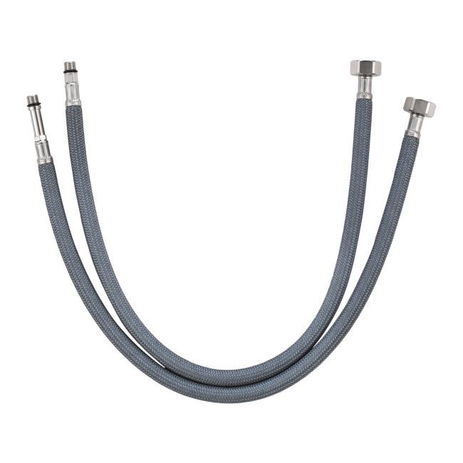 Flomasta slange til armatur M10 x U1/2" 60 cm 2 stk.