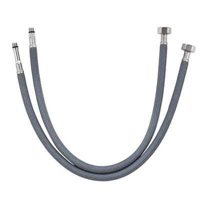 Flomasta slange til armatur M10 x U1/2" 60 cm 2 stk.
