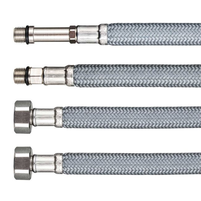 Flomasta slange til armatur M10 x GE3/8" 40 cm 2 stk.