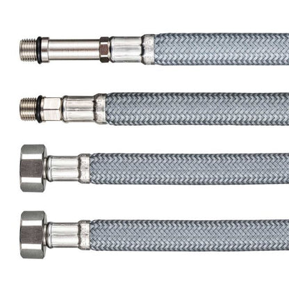 Flomasta slange til armatur M10 x GE3/8" 40 cm 2 stk.