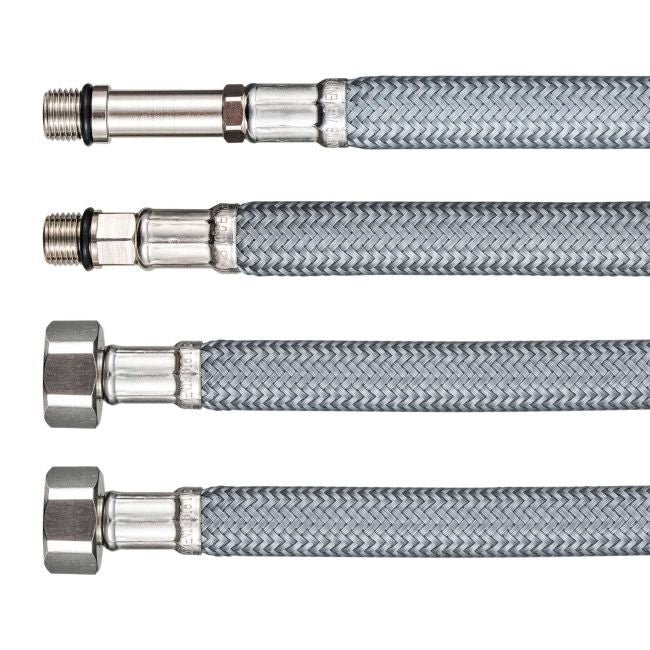 Flomasta fleksibel slange til armatur M10 x GE3/8" 60 cm, 2 stk.