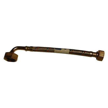 Vinklet slange C1/2" W1/2" 30 cm