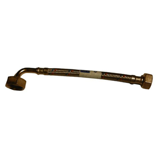 Bøjelig slange med vinkelforbindelse C1/2" W1/2" 50 cm