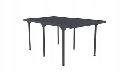 Carport Corciano Georg med sideplader 540 x 285 x 230 cm, 1 sæt