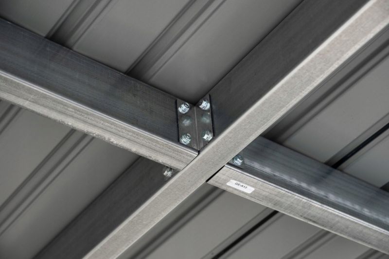 Carport Corciano Georg med sideplader 540 x 285 x 230 cm, 1 sæt