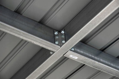 Carport Corciano Georg med sideplader 540 x 285 x 230 cm, 1 sæt