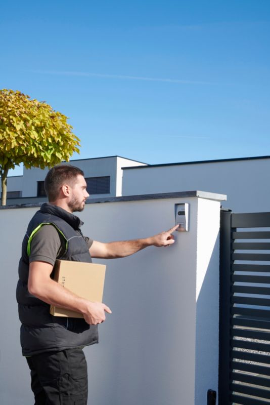 Elektronisk videointercom Blyss Vid-Intcoms E-5 til udendørs brug med metalhus