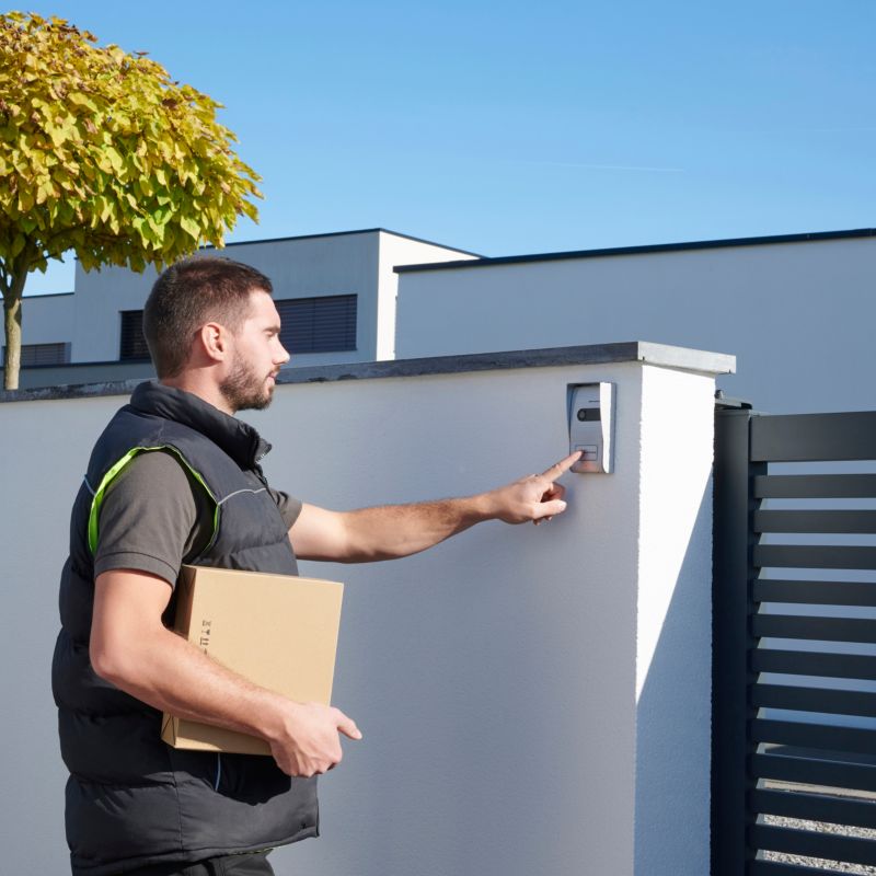 Elektronisk videointercom Blyss Vid-Intcoms E-5 til udendørs brug med metalhus