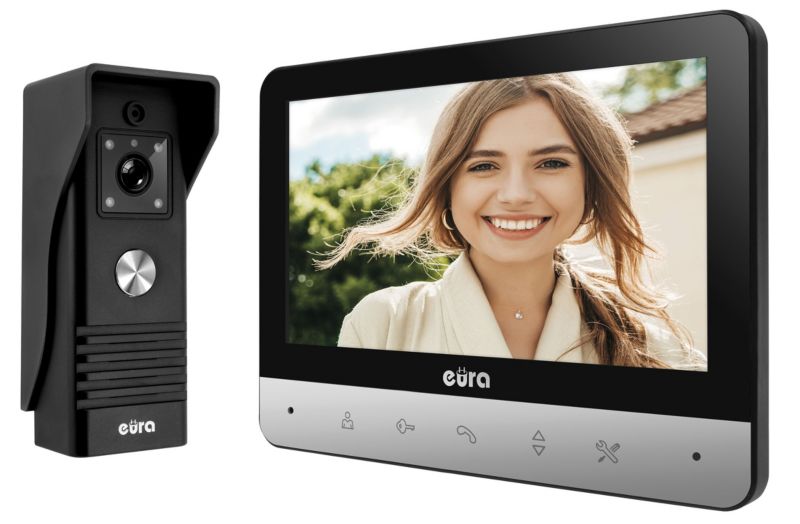 Videodørtelefon Eura VDP 74A3
